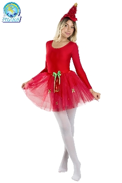 SET ALBERO DI NATALE ROSSA